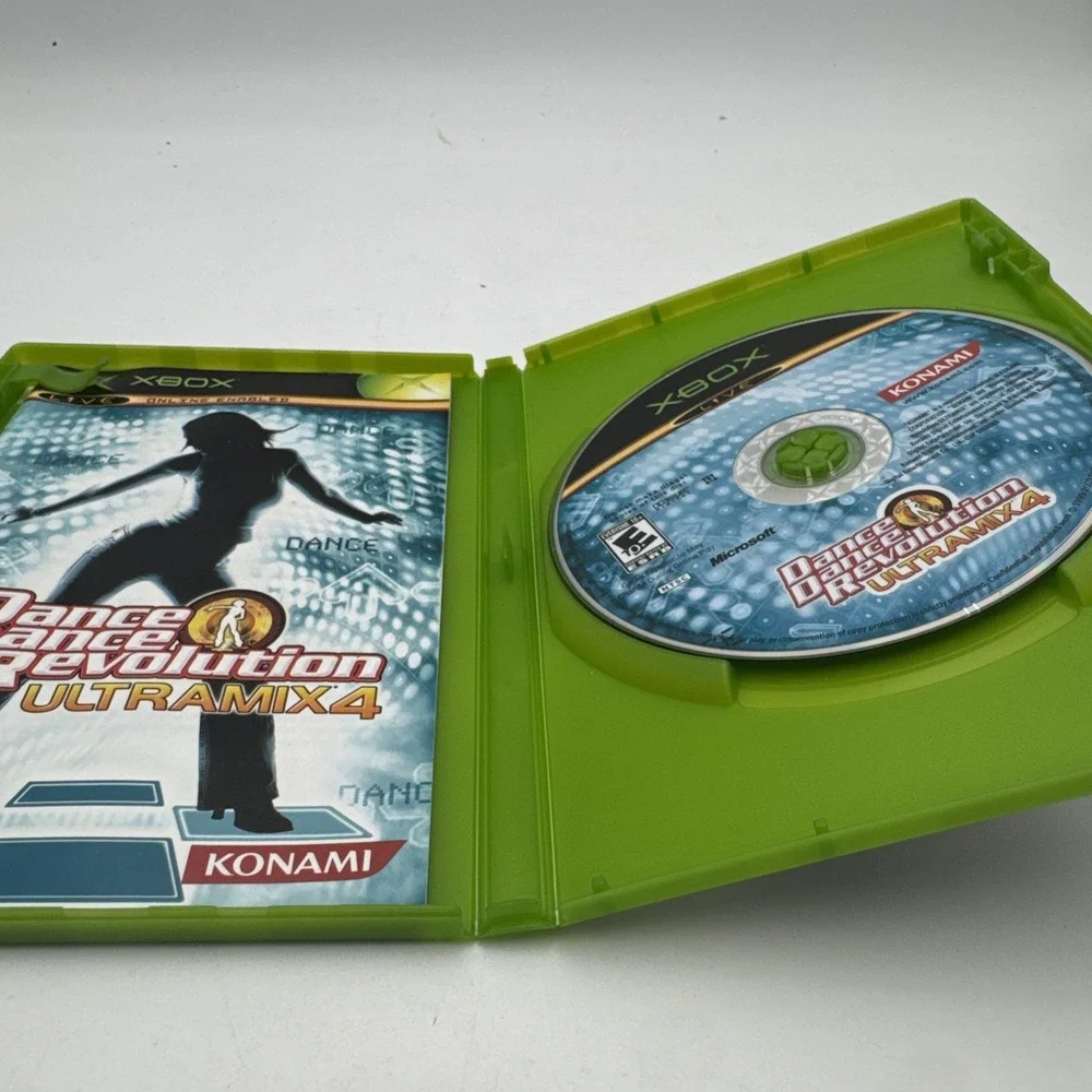 Dance Dance Revolution UltraMix 4 - Microsoft‎ Xbox - Complete In Box CIB